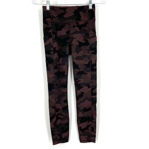 Lululemon Invigorate High Rise Tight 25" Camo Brown Earth Size 4 Everlux